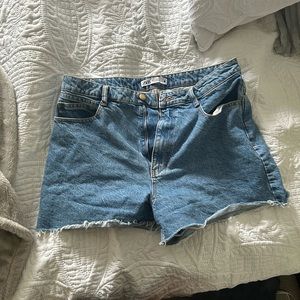 Zara high waisted Jean shorts